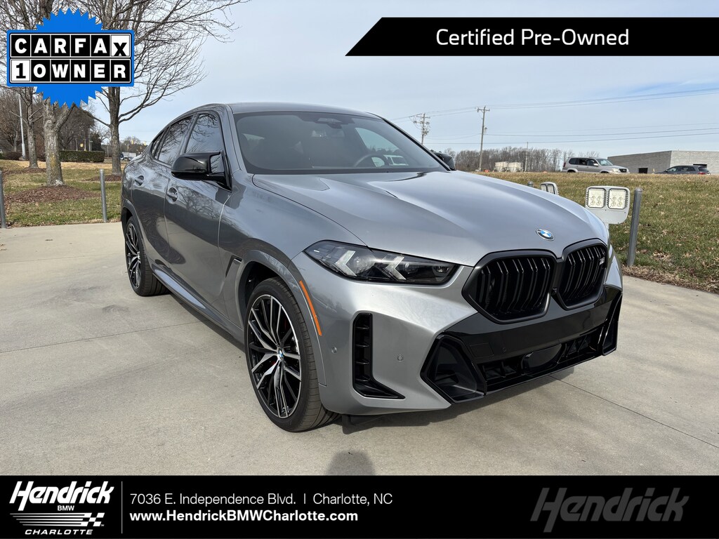 Certified 2025 BMW X6 M60i SUV
