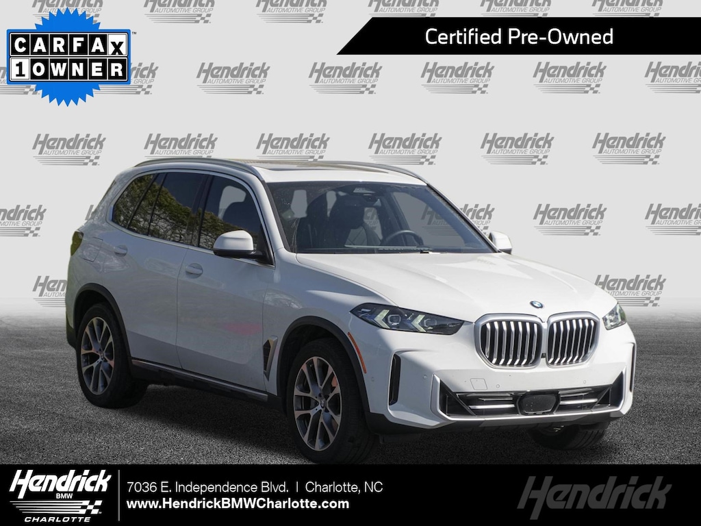 Certified 2025 BMW X5 xDrive40i SUV
