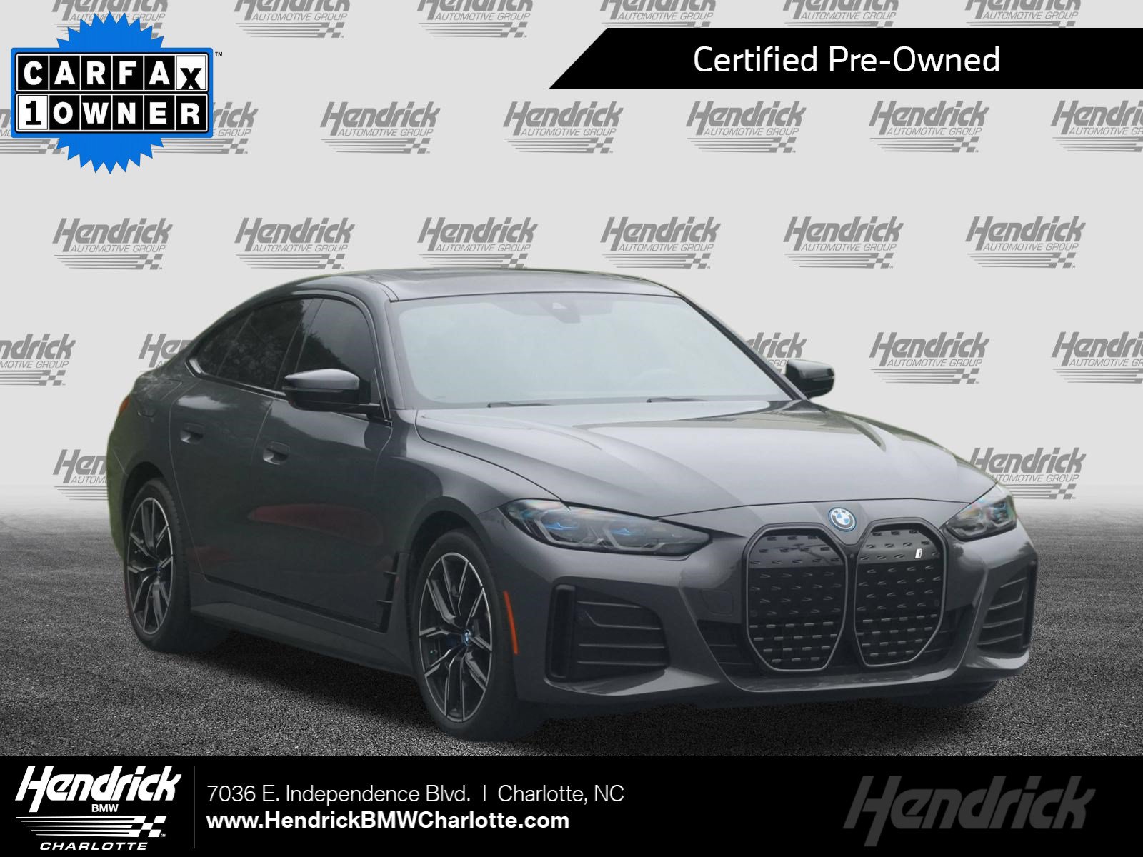 Certified 2024 BMW i4 40 with VIN WBY73AW0XRFS18989 for sale in Charlotte, NC