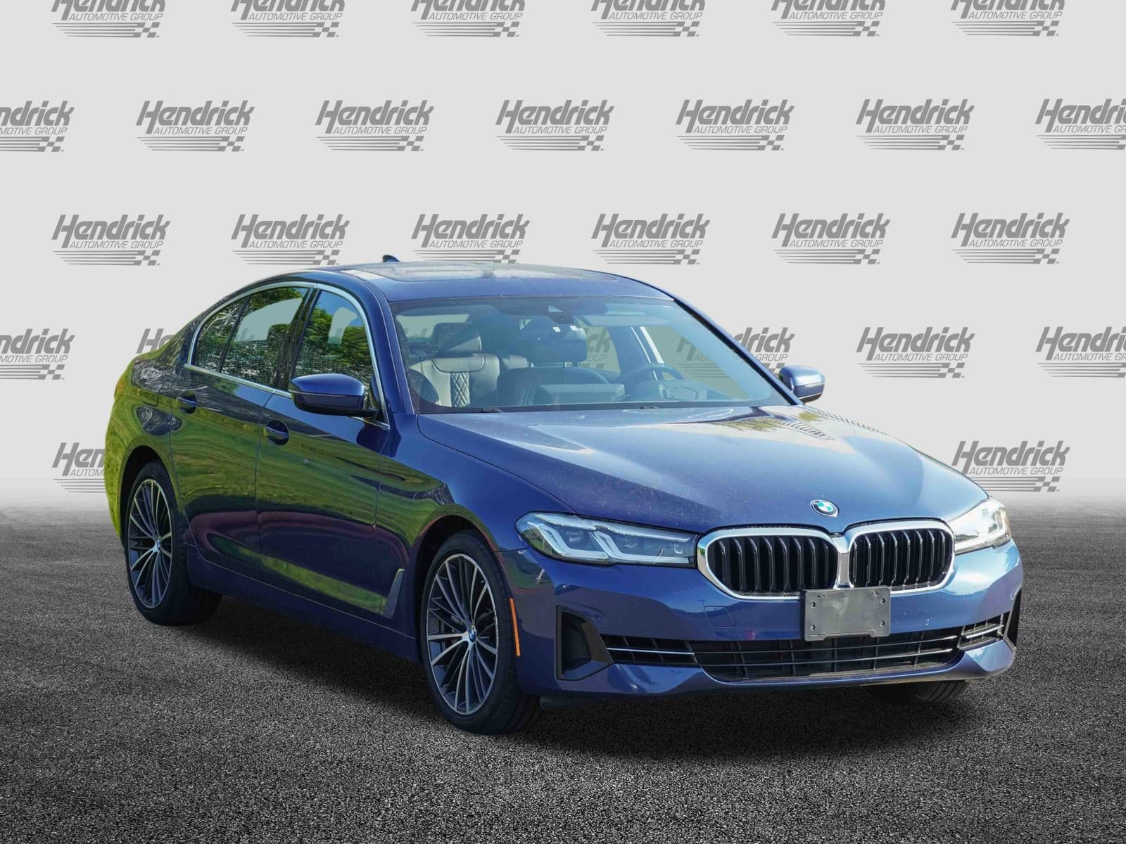 Certified 2022 BMW 5 Series 540i with VIN WBA73BJ02NWX55796 for sale in Charlotte, NC