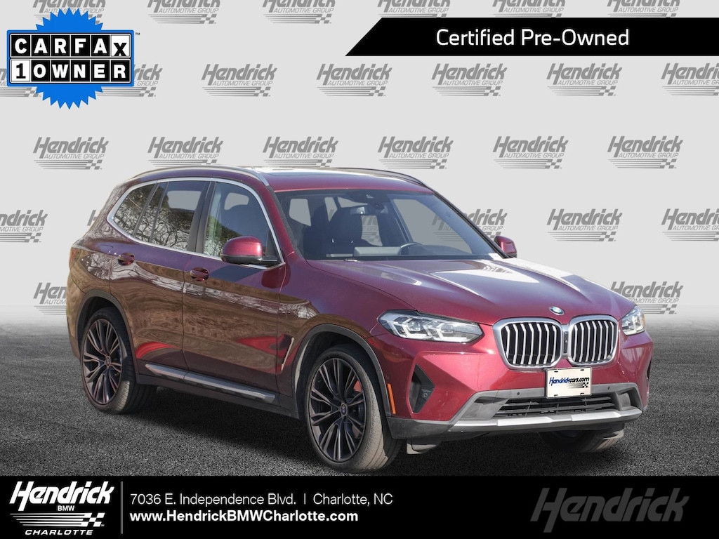 Certified 2023 BMW X3 sDrive30i SUV