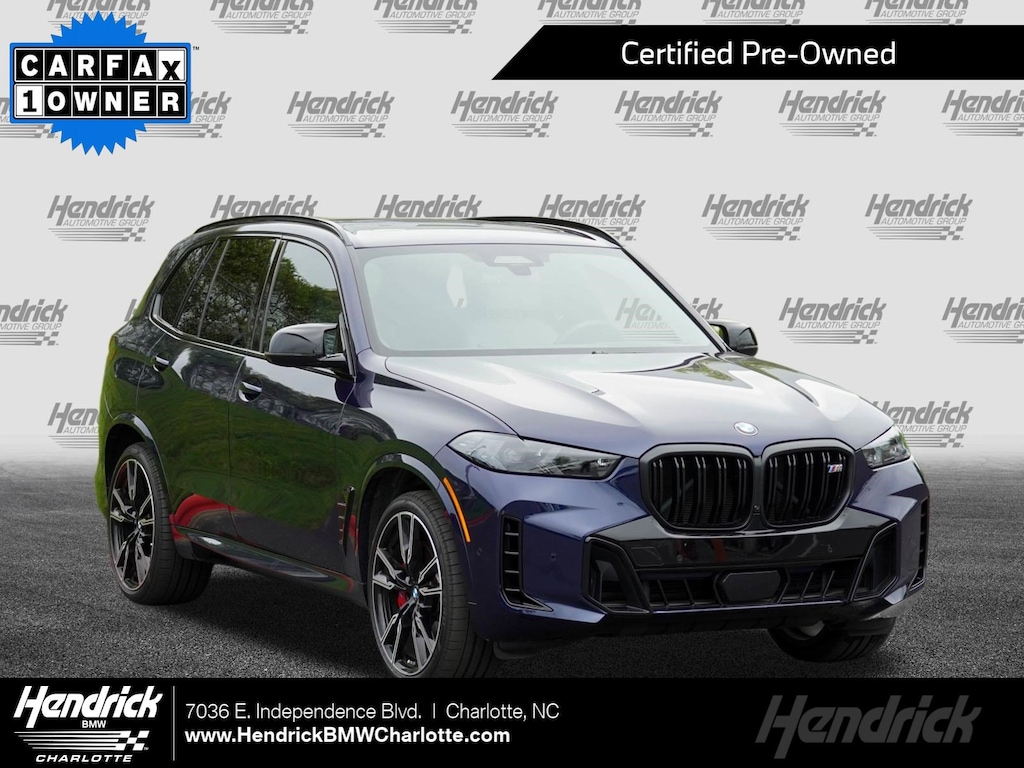 Certified 2025 BMW X5 M60i SUV