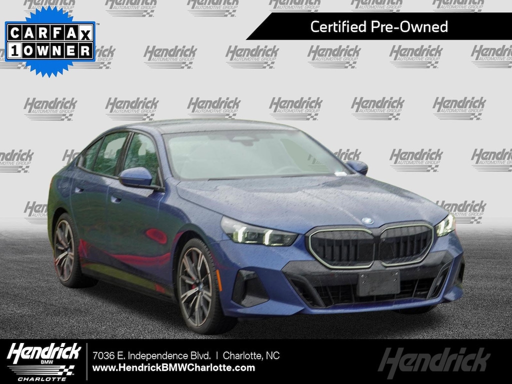 Certified 2025 BMW 5 Series 550e xDrive Sedan