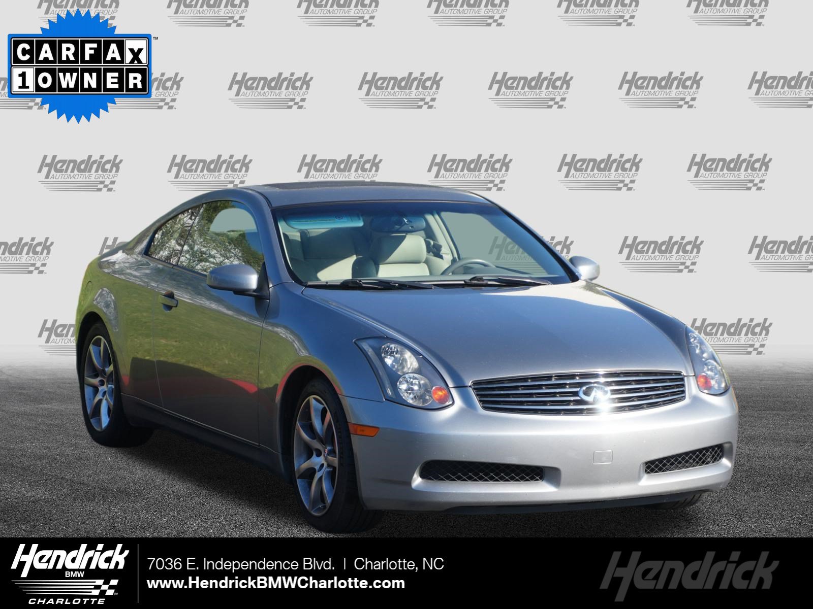 2004 INFINITI G35 Coupe W/Leather 2004 INFINITI G35 Coupe W/Leather