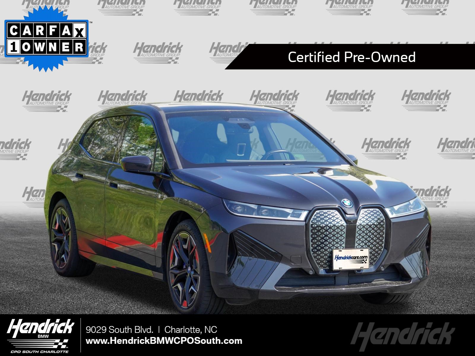 Certified 2023 BMW iX Base with VIN WB533CF0XPCM31141 for sale in Charlotte, NC