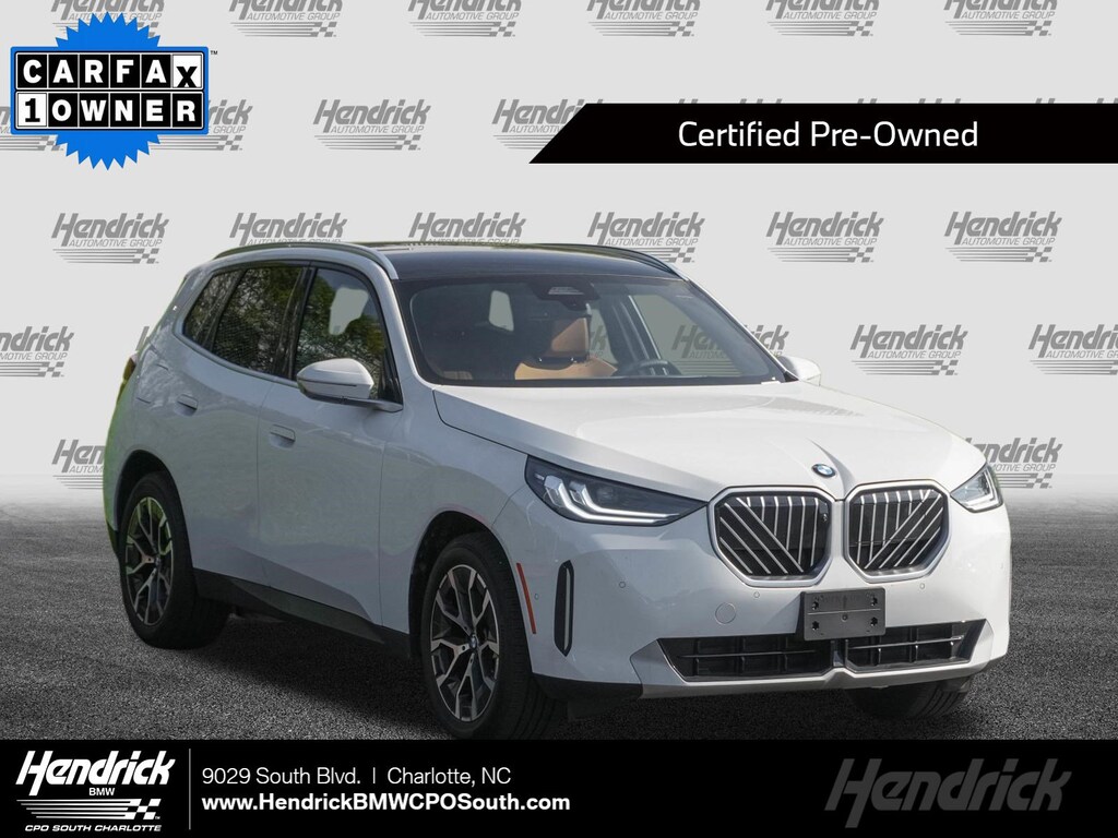 Certified 2025 BMW X3 30 xDrive SUV