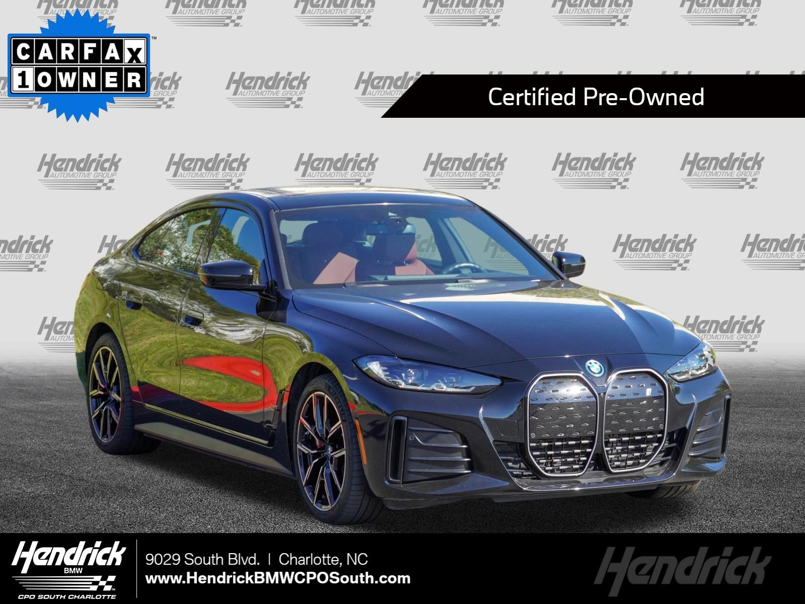 Certified 2023 BMW i4 40 with VIN WBY73AW04PFR43131 for sale in Charlotte, NC