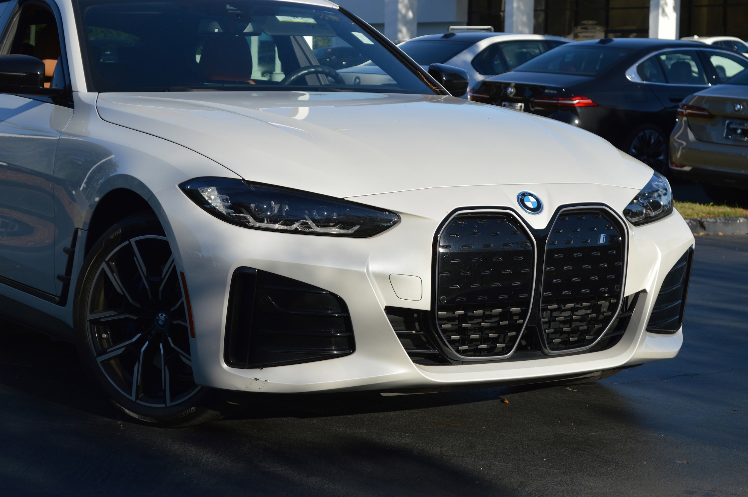 Certified 2024 BMW i4 35 with VIN WBY43AW04RFR49100 for sale in Charlotte, NC