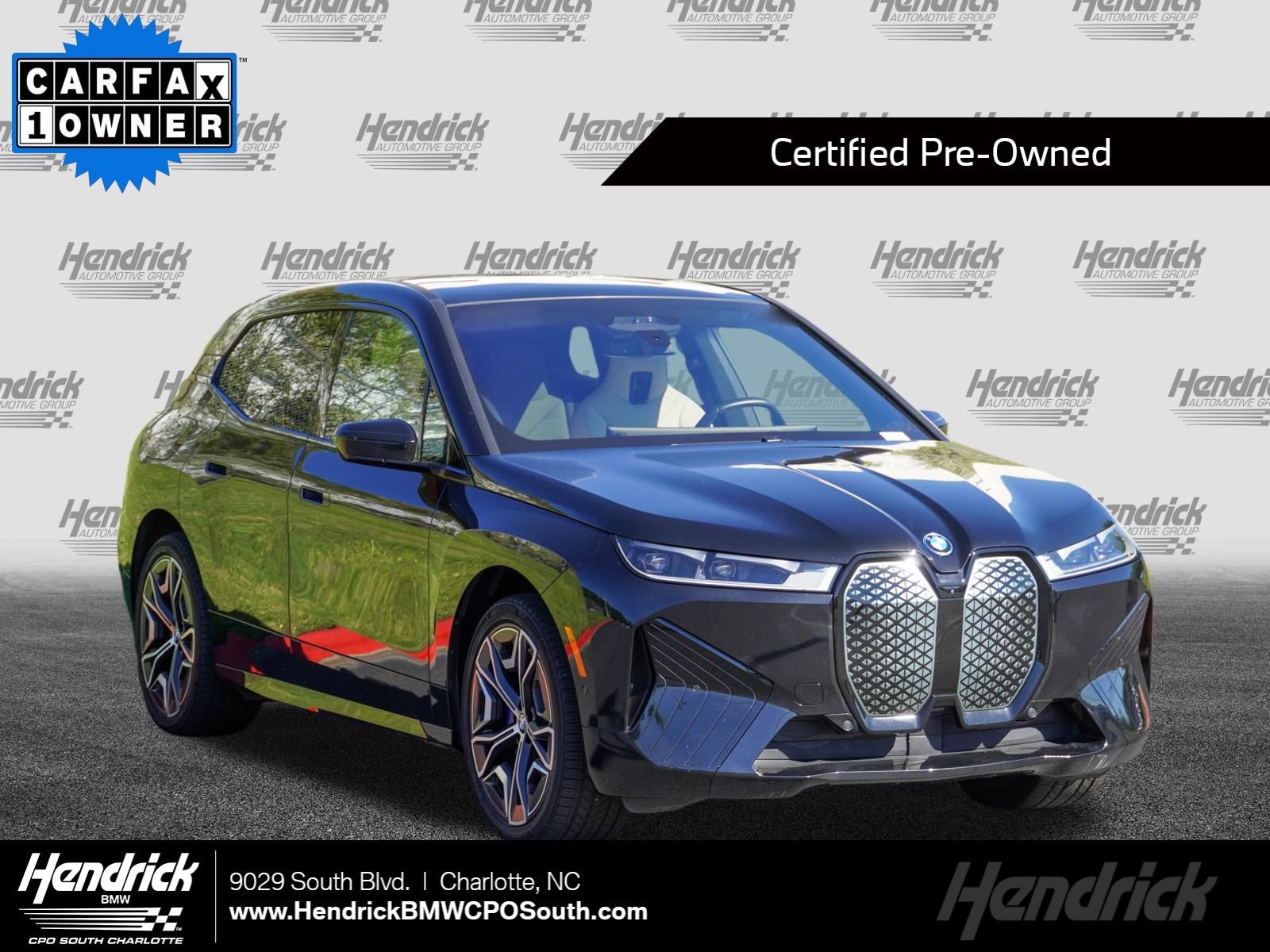 Certified 2024 BMW iX Base with VIN WB523CF05RCN79700 for sale in Charlotte, NC