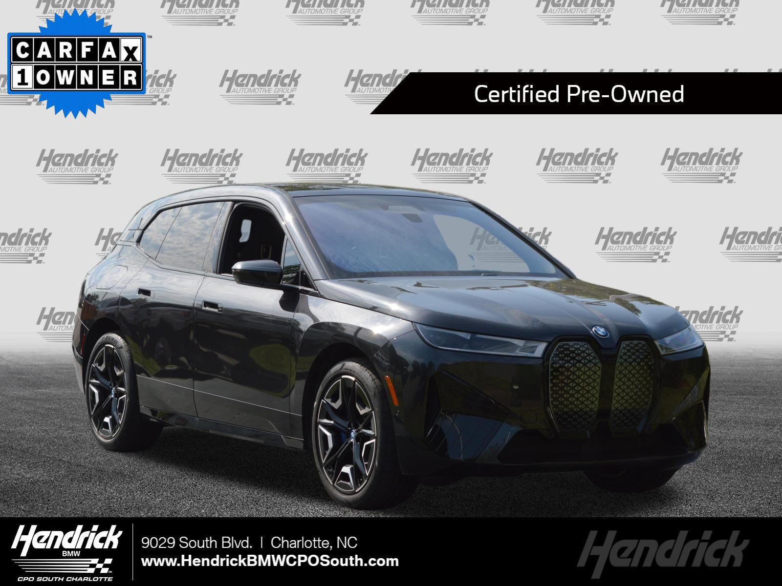 Certified 2024 BMW iX Base with VIN WB523CF08RCP35695 for sale in Charlotte, NC