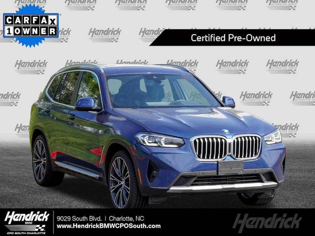 Certified 2023 BMW X3 sDrive30i SUV
