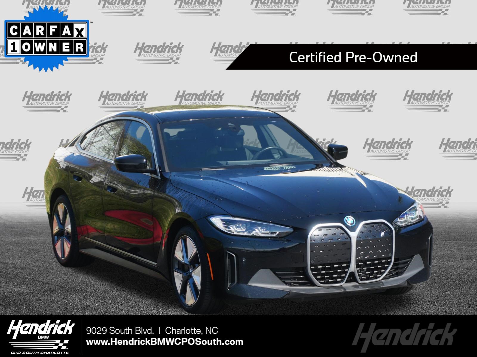 Certified 2024 BMW i4 35 with VIN WBY43AW03RFR50593 for sale in Charlotte, NC