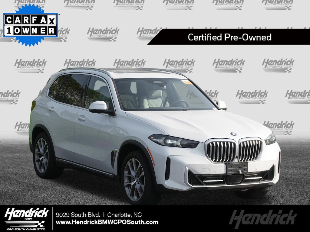 Certified 2024 BMW X5 xDrive40i SUV