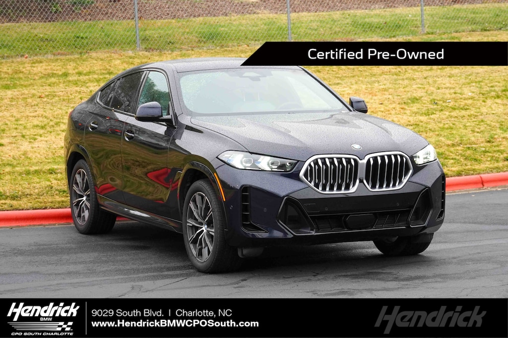 Certified 2025 BMW X6 xDrive40i SUV