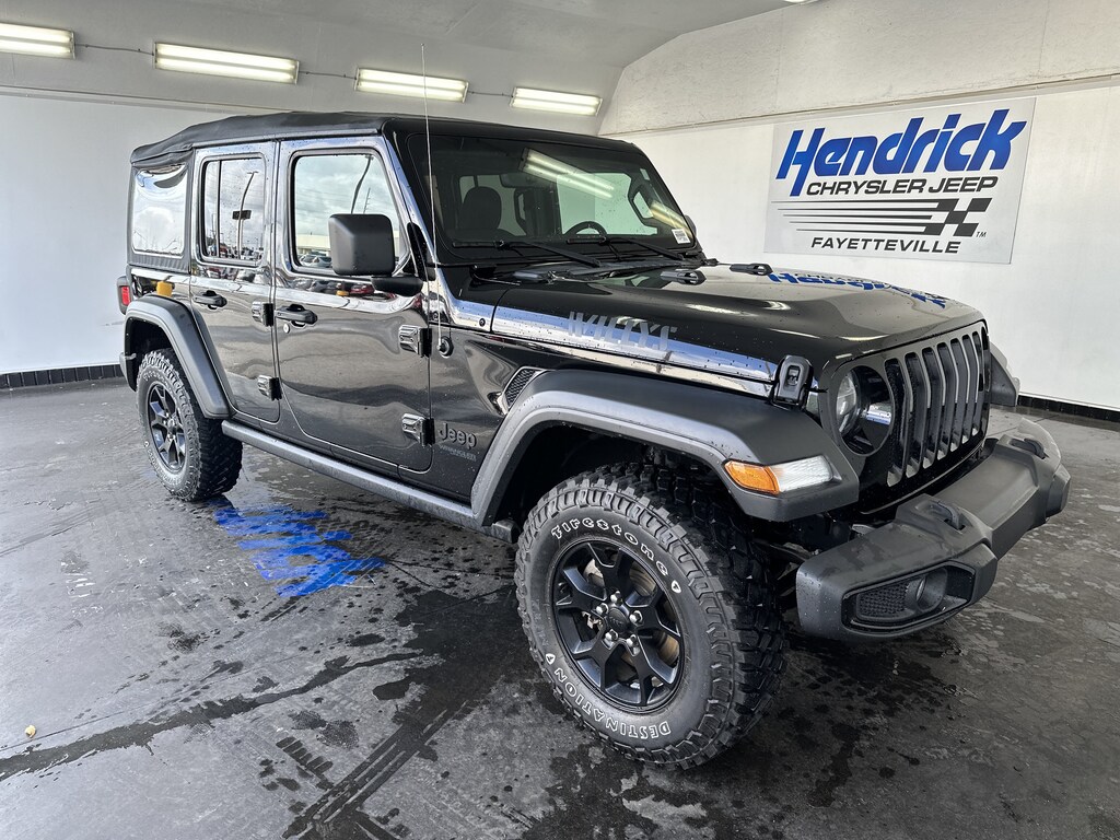 Used 2022 Jeep Wrangler Unlimited Willys Convertible