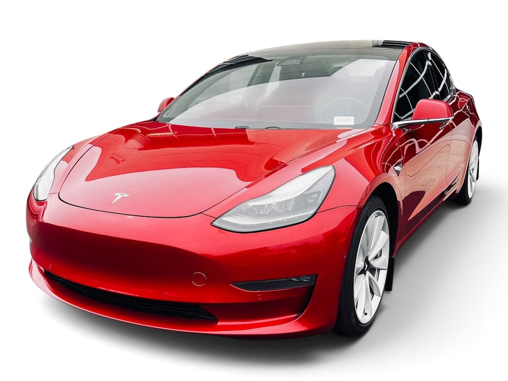 Used 2018 Tesla Model 3 Long Range Battery Sedan