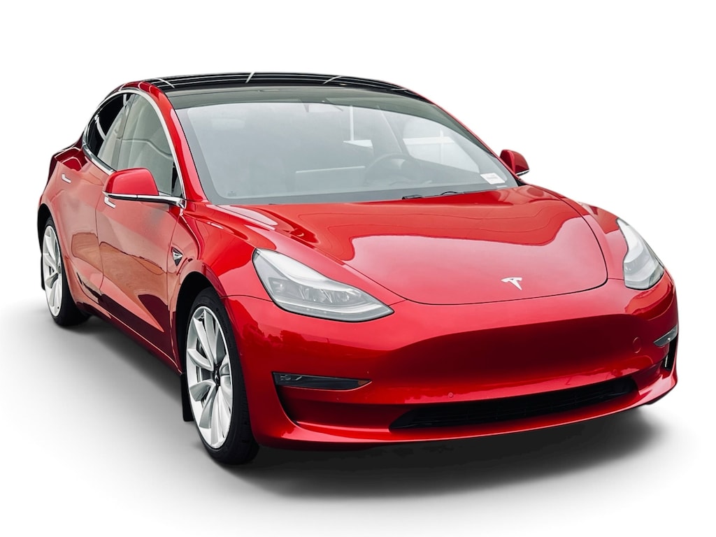 Used 2018 Tesla Model 3 Long Range Battery Sedan
