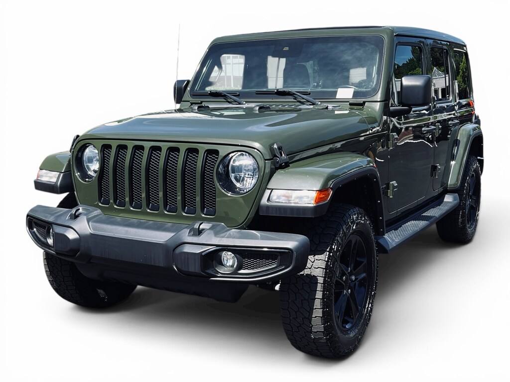 Used 2021 Jeep Wrangler Unlimited Sahara Altitude Convertible
