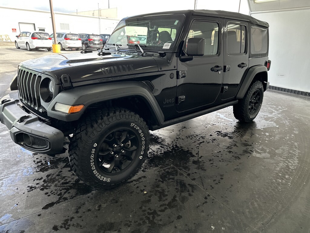 Used 2022 Jeep Wrangler Unlimited Willys Convertible