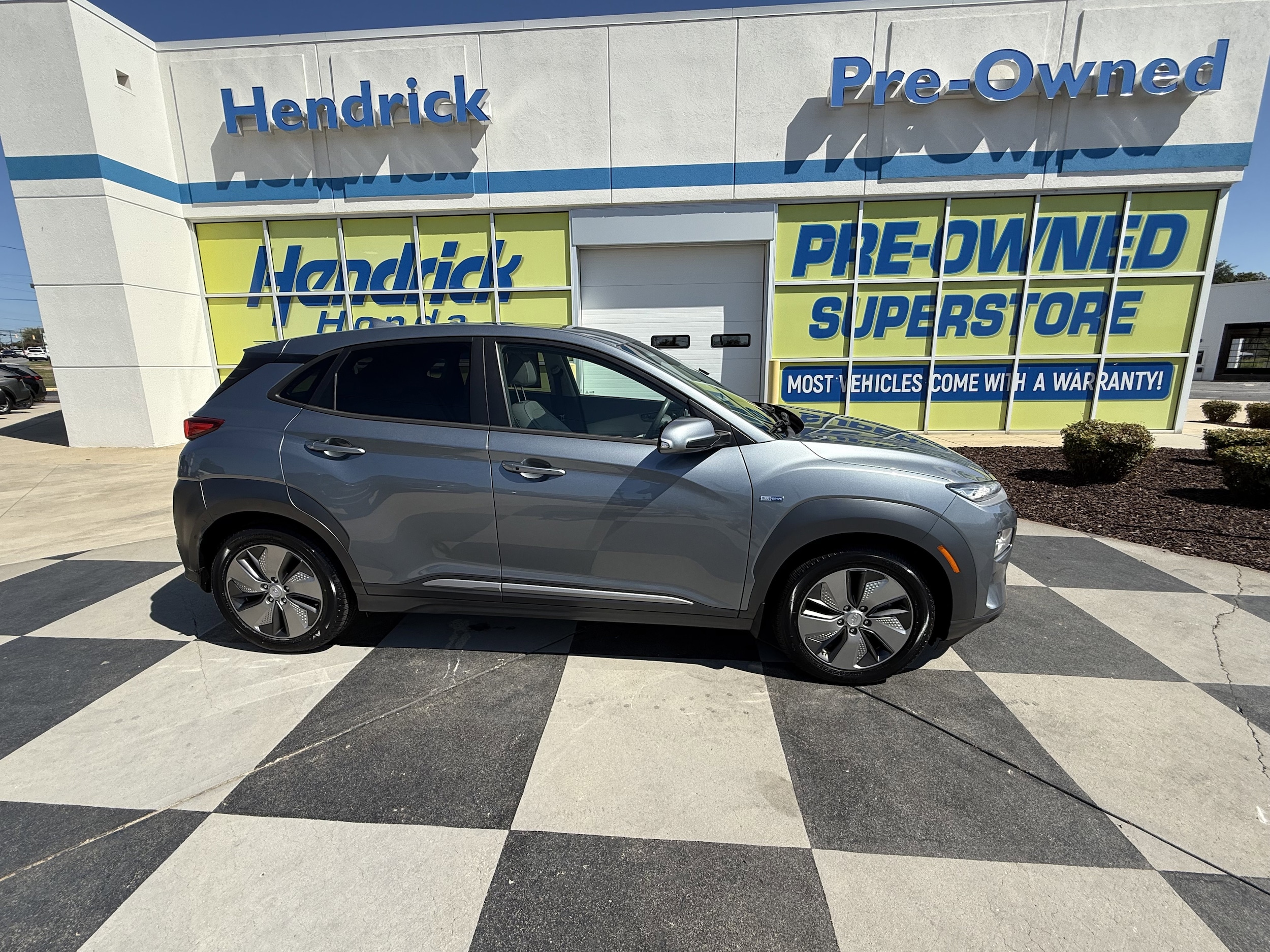 Used 2019 Hyundai Kona EV Ultimate with VIN KM8K53AGXKU035515 for sale in Hickory, NC
