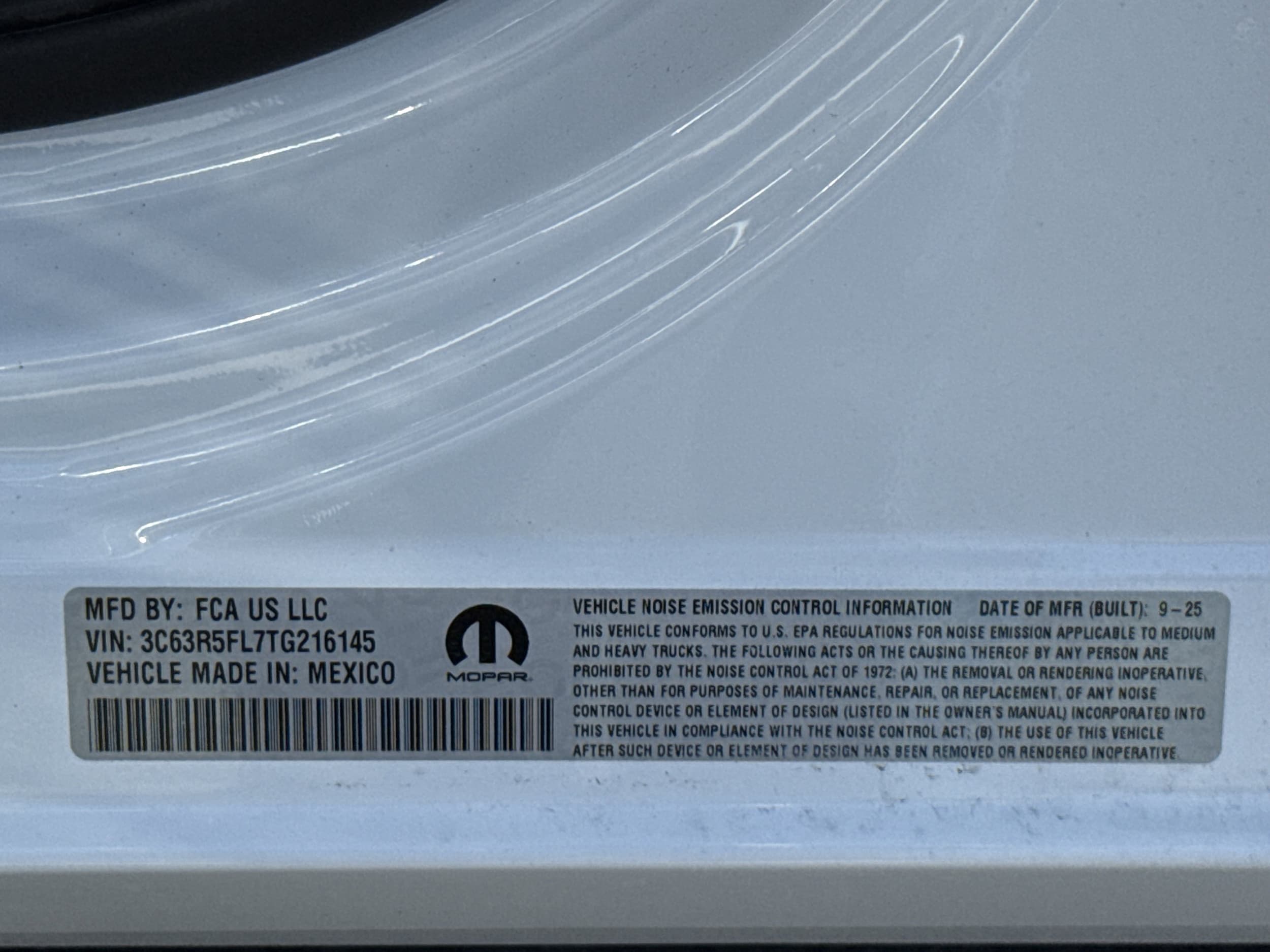 New 2026 Ram 2500 For Sale in Hoover - VIN: 3C63R5FL7TG216145