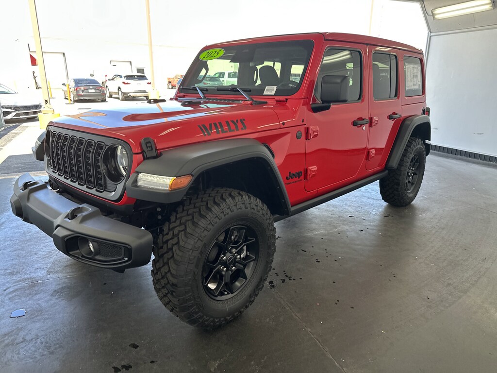 New 2025 Jeep Wrangler Willys Convertible