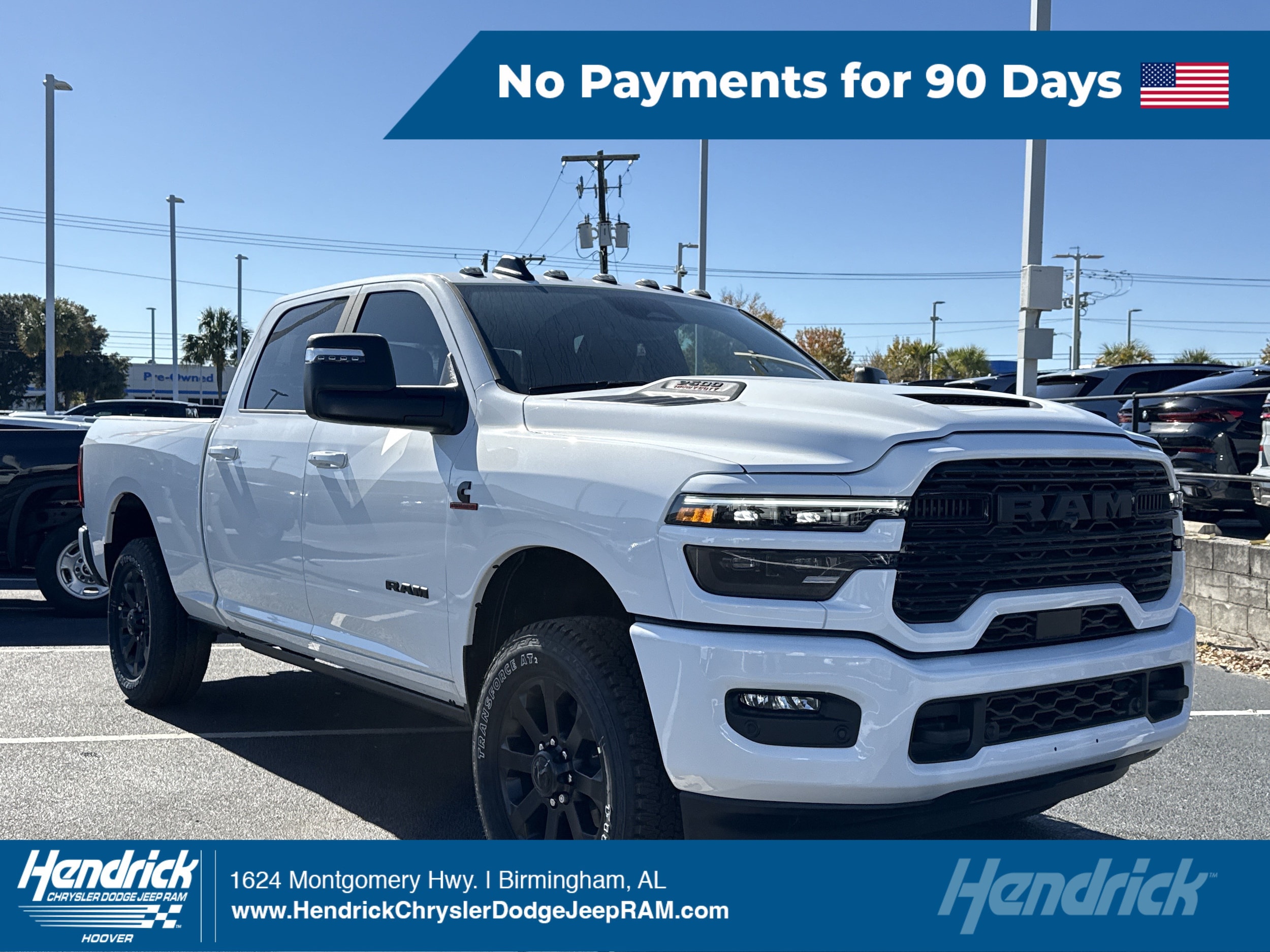 New 2026 Ram 2500 For Sale in Hoover - VIN: 3C63R5FL7TG216145