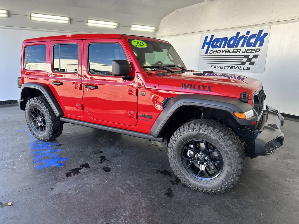 New 2025 Jeep Wrangler Willys Convertible