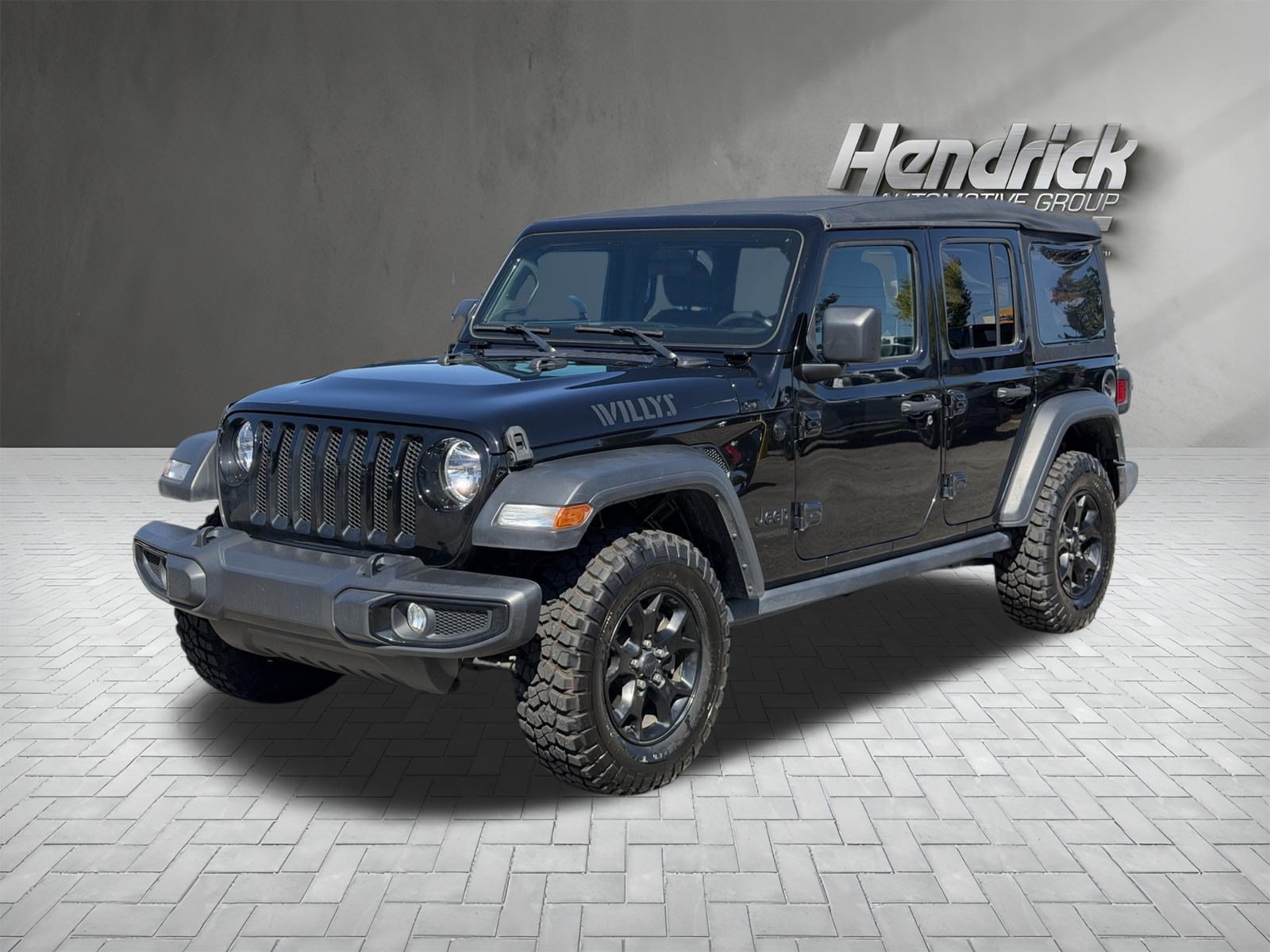 Used 2021 Jeep Wrangler Unlimited Willys Sport Convertible