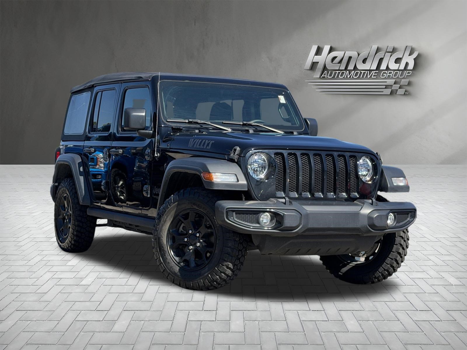 Used 2021 Jeep Wrangler Unlimited Willys Sport Convertible