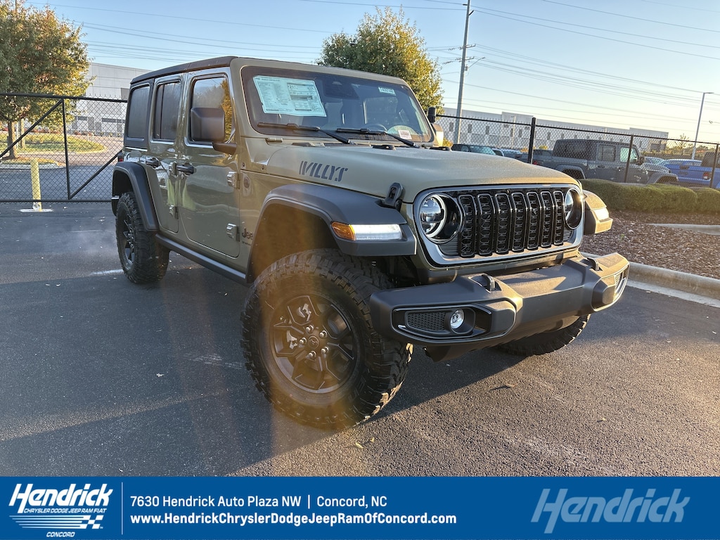 New 2026 Jeep Wrangler Willys Sport Utility
