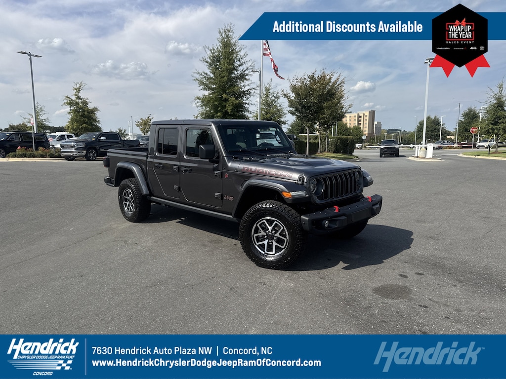 New 2025 Jeep Gladiator Rubicon Pickup