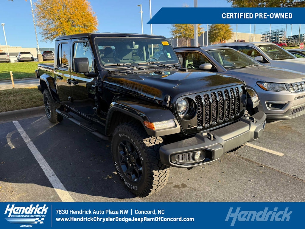 Certified 2023 Jeep Gladiator Willys Pickup