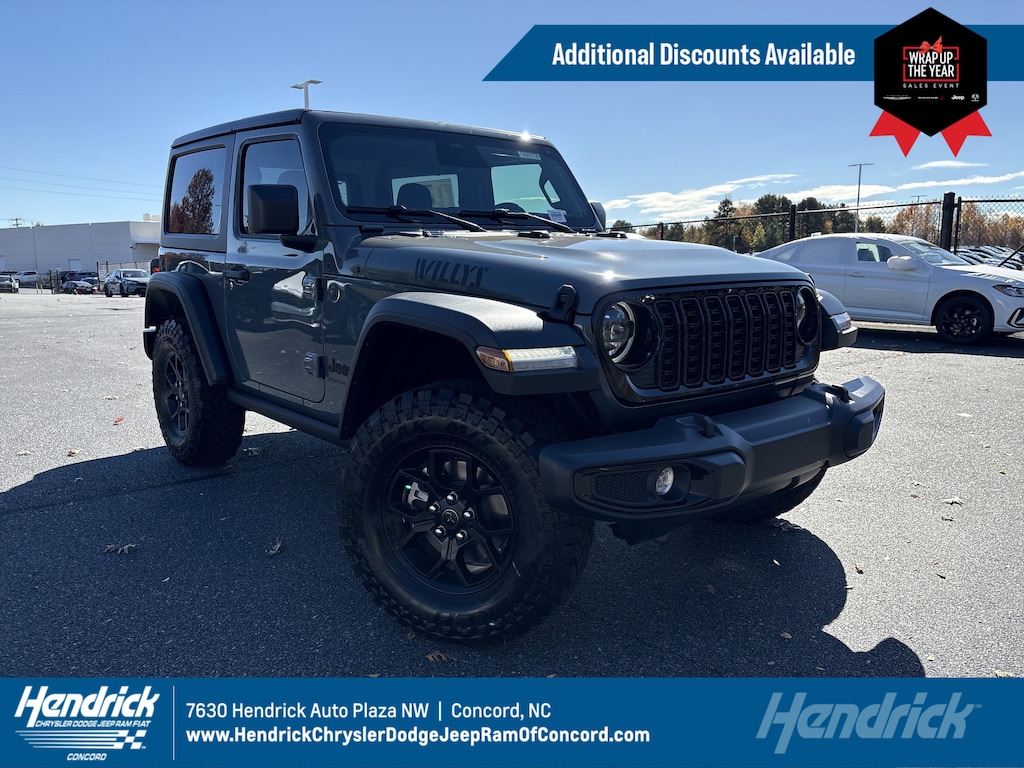 New 2026 Jeep Wrangler Willys Sport Utility
