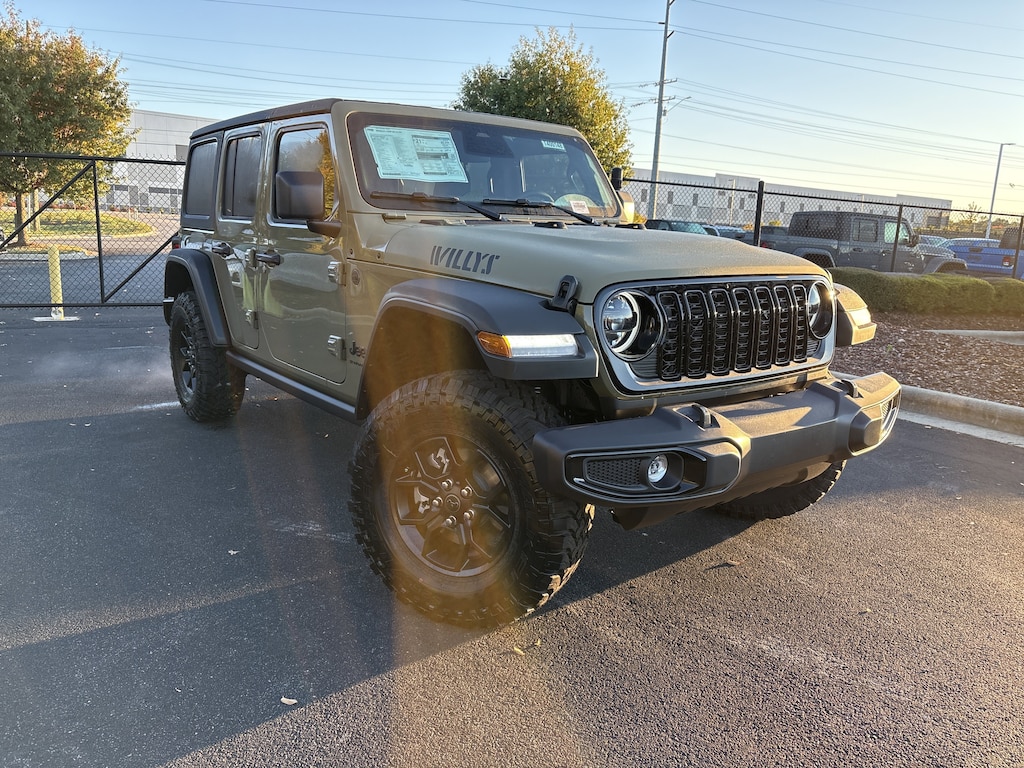 New 2026 Jeep Wrangler Willys Sport Utility