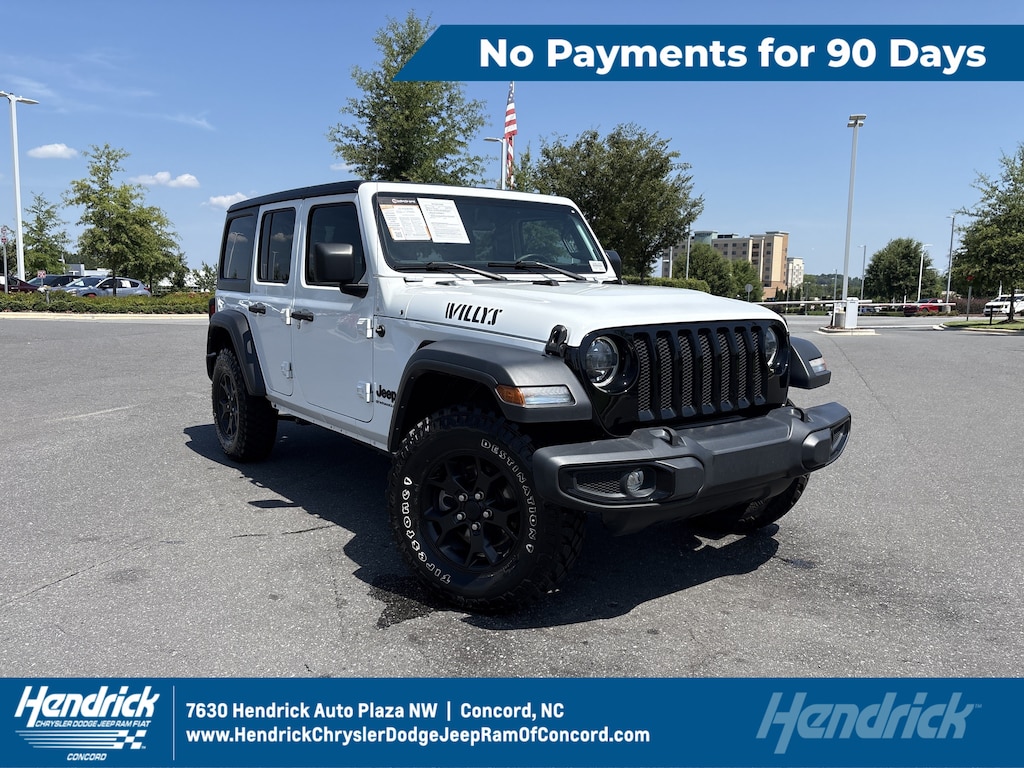 Used 2023 Jeep Wrangler Willys Convertible
