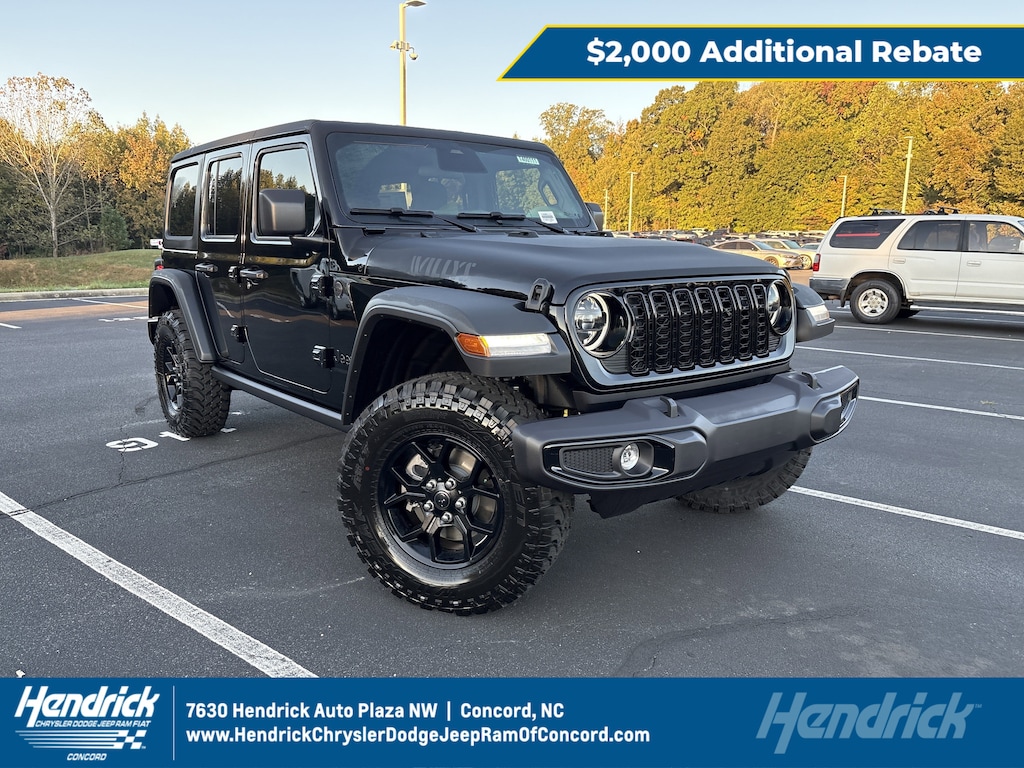 New 2026 Jeep Wrangler Willys Sport Utility