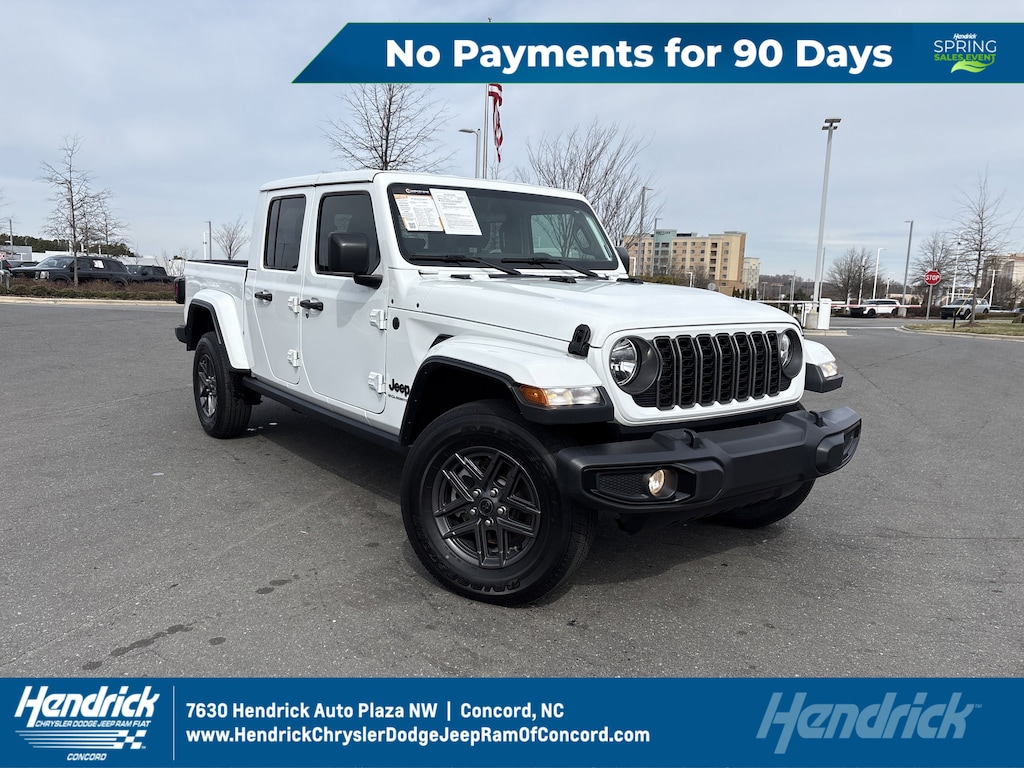 Certified 2025 Jeep Gladiator Nighthawk Pickup