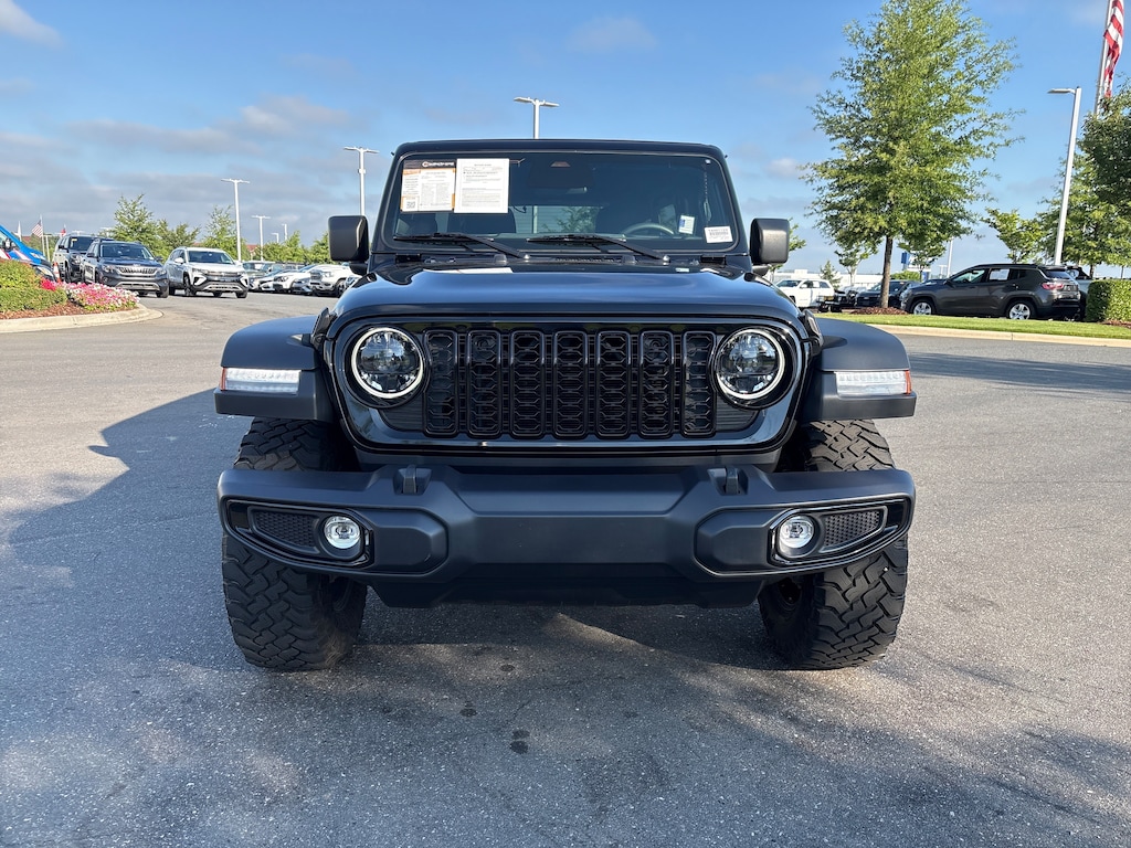Certified 2025 Jeep Wrangler Willys Convertible