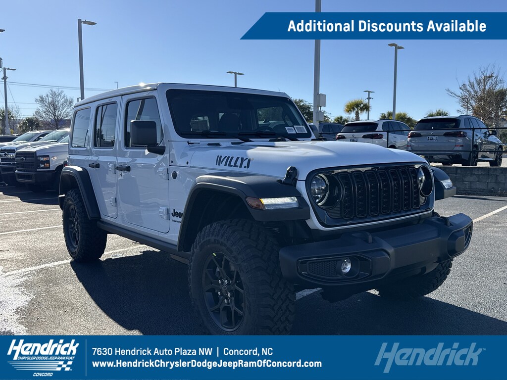 New 2026 Jeep Wrangler Willys Sport Utility