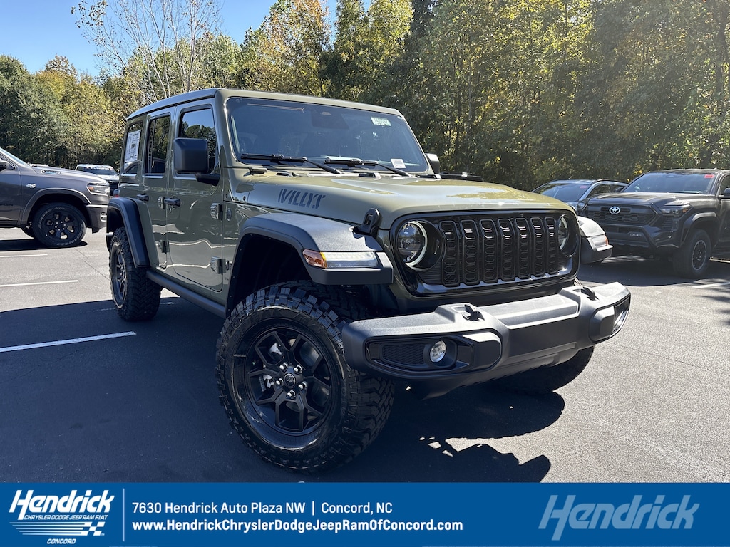 New 2026 Jeep Wrangler Willys Sport Utility
