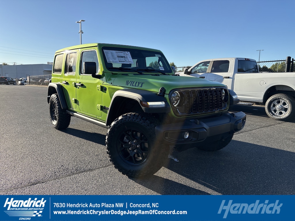 New 2026 Jeep Wrangler Willys Sport Utility