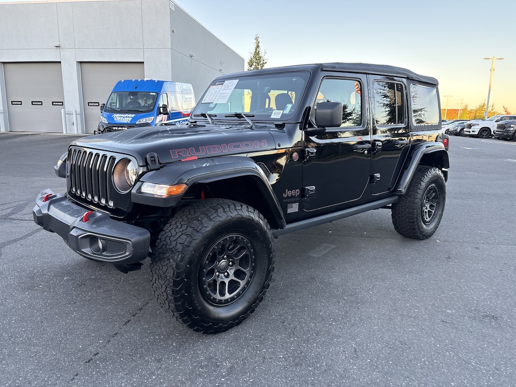 Certified 2021 Jeep Wrangler Unlimited Rubicon Convertible
