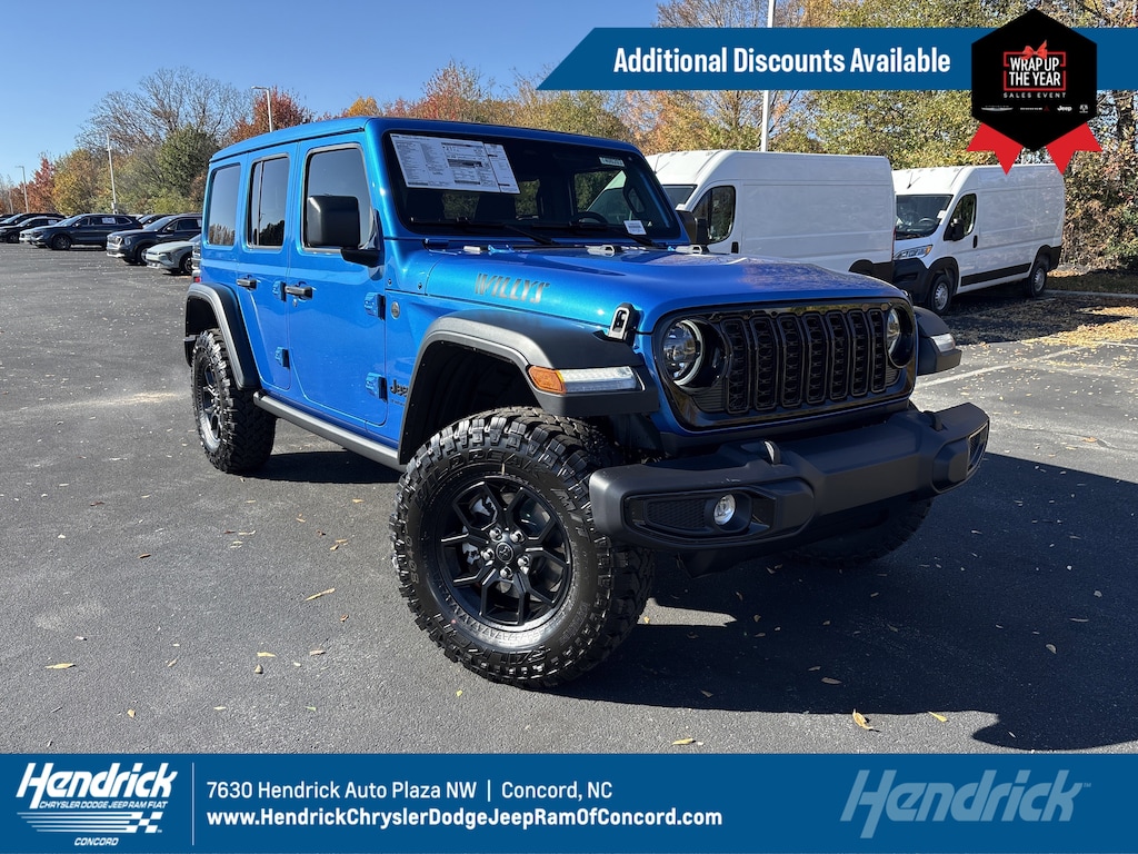 New 2026 Jeep Wrangler Willys Sport Utility