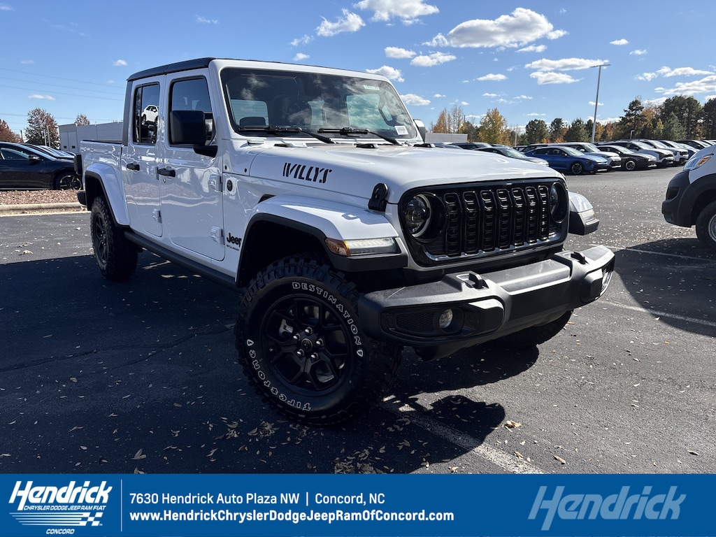 New 2026 Jeep Gladiator Willys Pickup