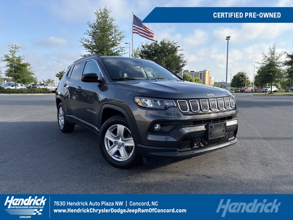 Certified 2022 Jeep Compass Latitude SUV