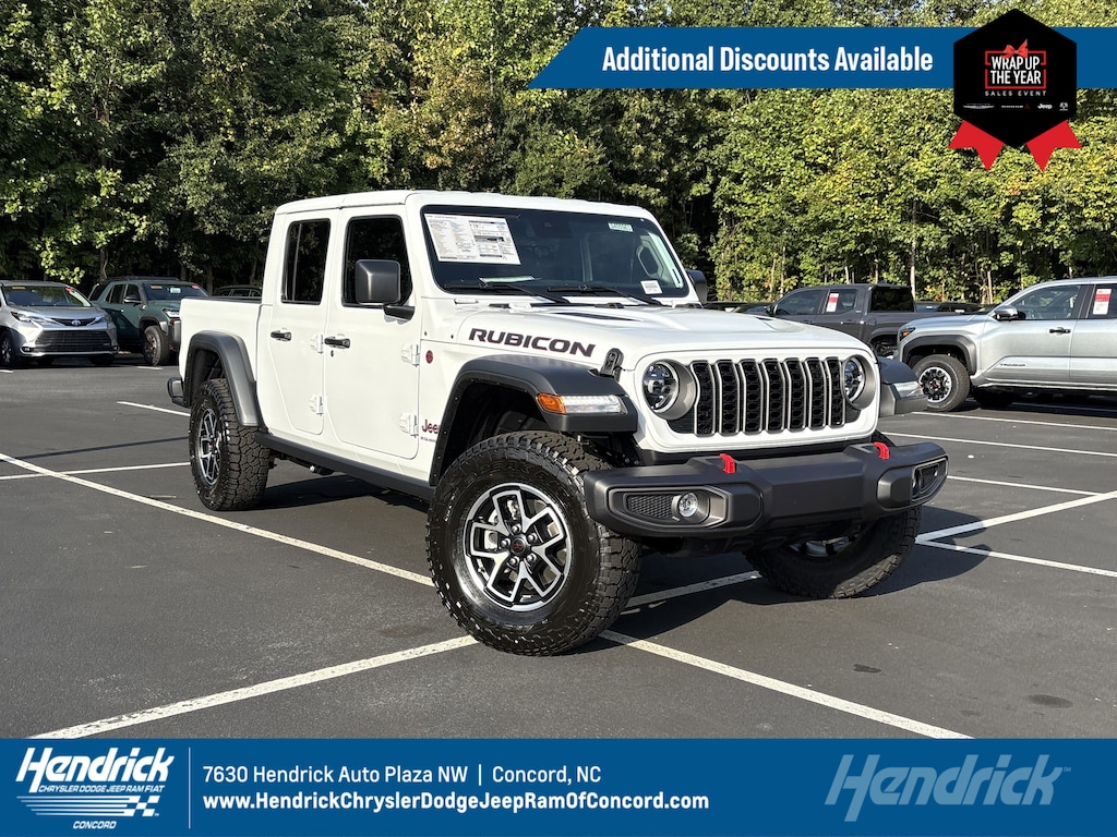 New 2025 Jeep Gladiator Rubicon Pickup