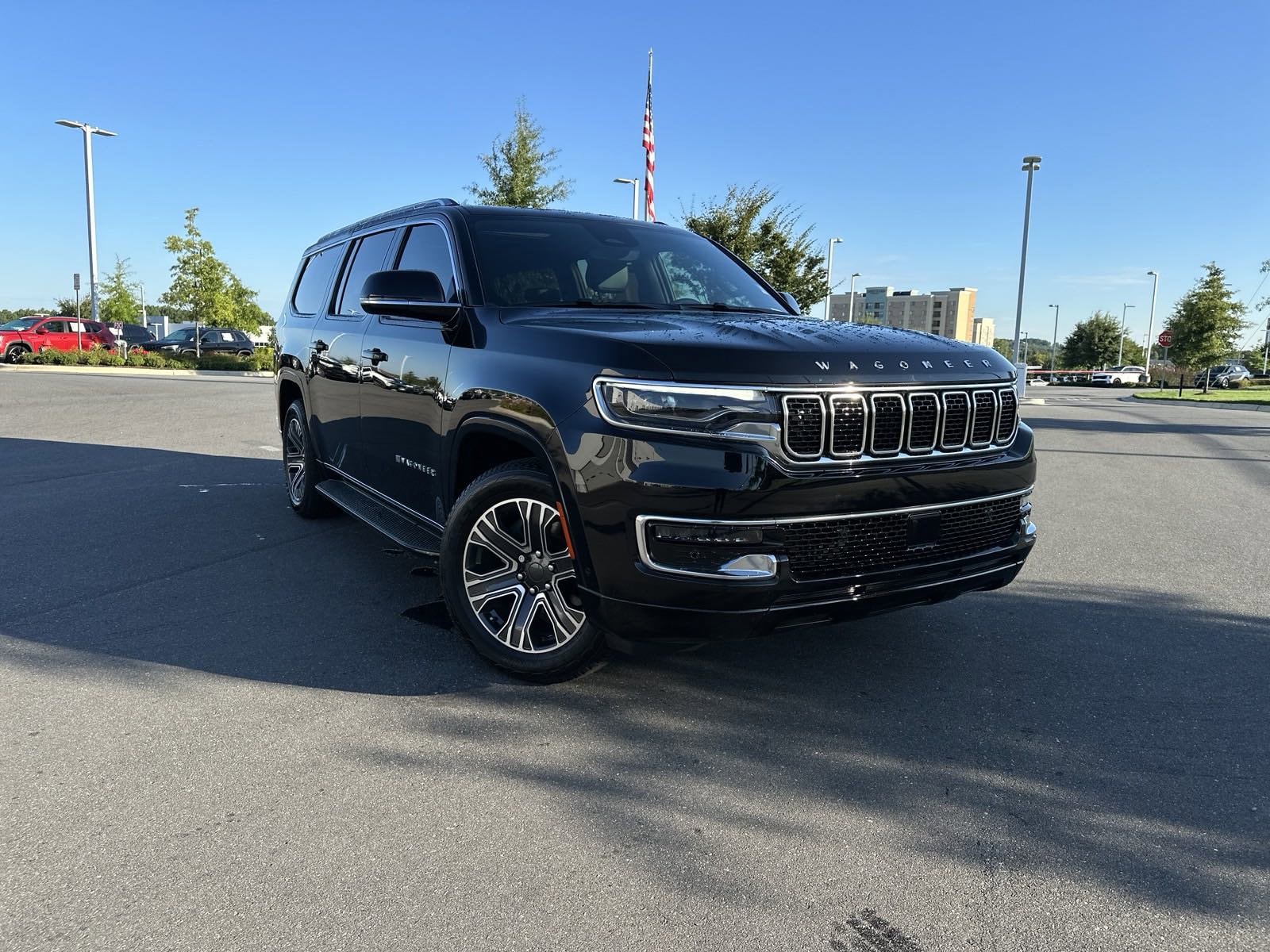 Certified 2024 Jeep Wagoneer L Series I with VIN 1C4SJRAP9RS105000 for sale in Concord, NC