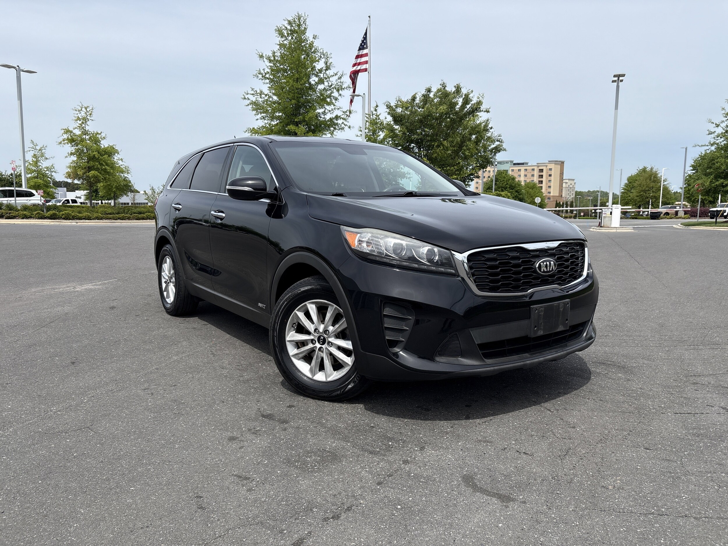 Used 2019 Kia Sorento LX with VIN 5XYPGDA3XKG548353 for sale in Concord, NC