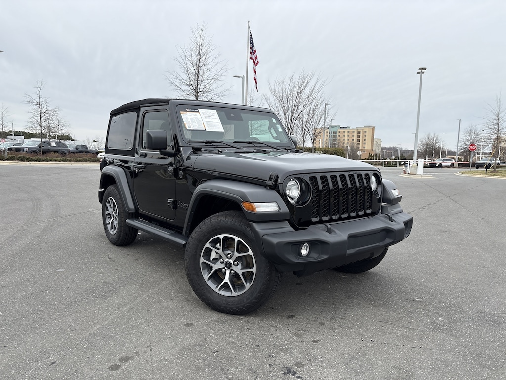 Certified 2024 Jeep Wrangler Sport S Convertible